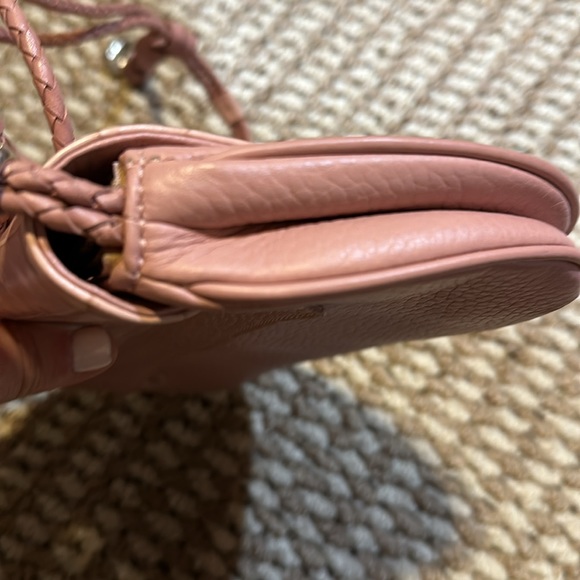 Brighton blush pink croc bag heart braided - Picture 9 of 13